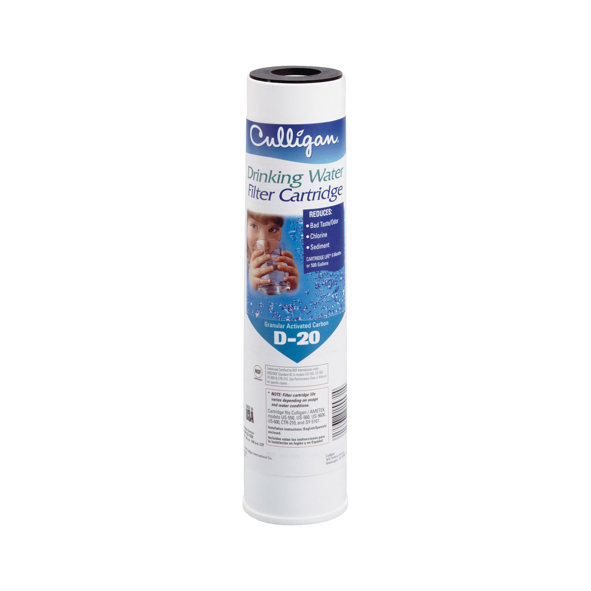 Culligan D-20A Drinking Water Replacement Filter