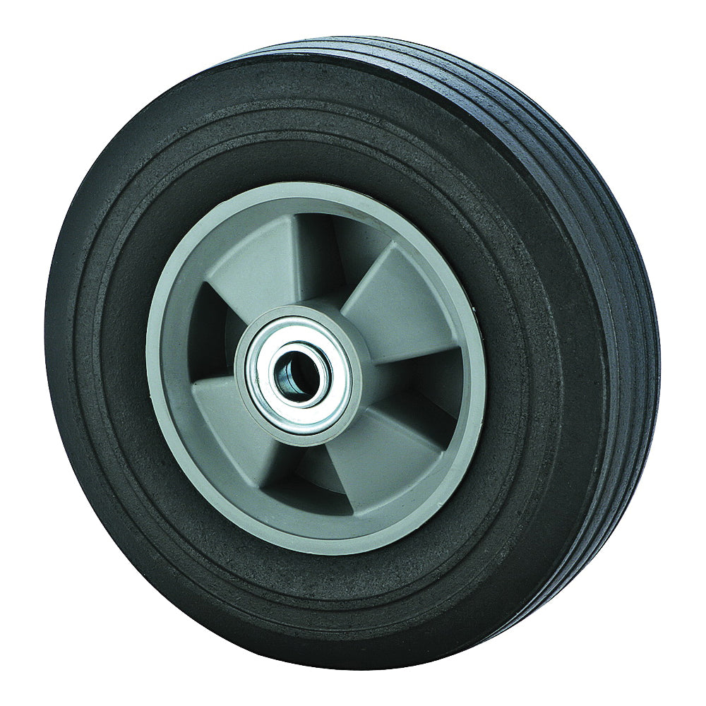 ProSource CW/W-005 Hand Truck Wheel, Nil, 8 x 2-1/4 in Tire, 1-3/4 in Dia Hub, Rubber