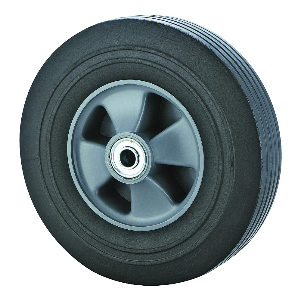 ProSource CW/W-005-2 Hand Truck Wheel, Nil, 10 x 2-1/2 in Tire, 1-3/4 in Dia Hub, Rubber