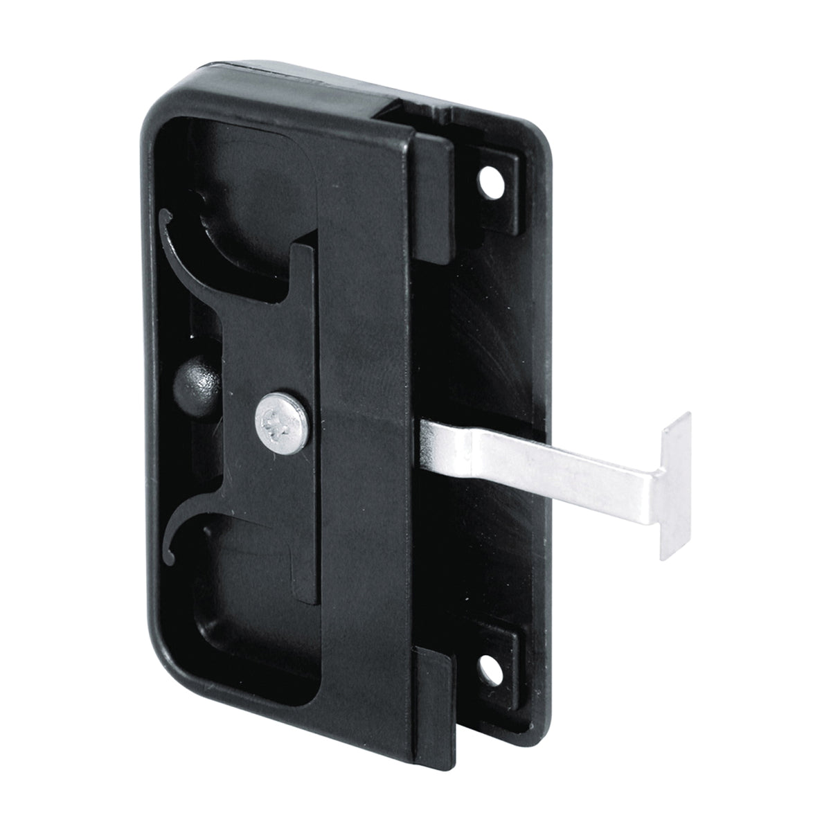Prime-Line A 142 Door Latch and Pull, 2 in Pull W, Plastic/Steel