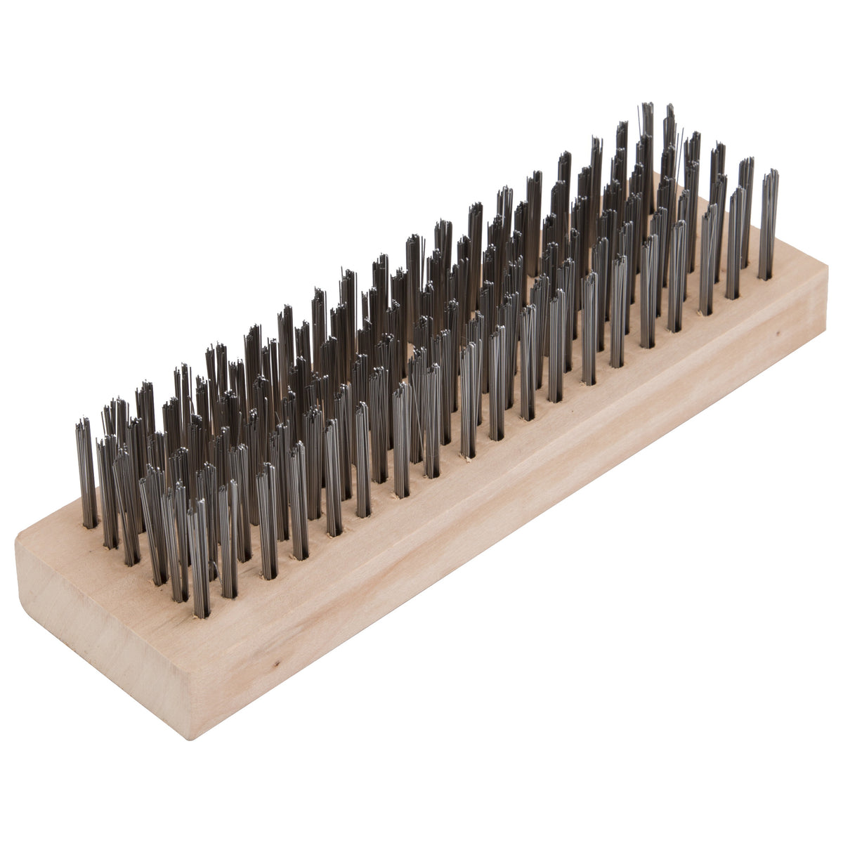 ProSource WB00619S Wire Brush, Metallic Bristle, 1-3/8 in W Brush, 7-1/8 in OAL