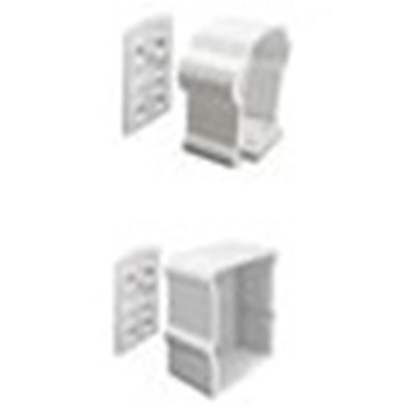 Xpanse Premier 73012494 Rail Bracket, Vinyl, White, For: Premier Series Railings