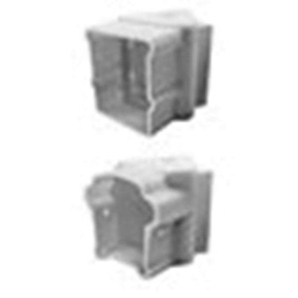 Xpanse Premier 73012498 Rail Angle Bracket, Vinyl, White, For: Premier Series Railings