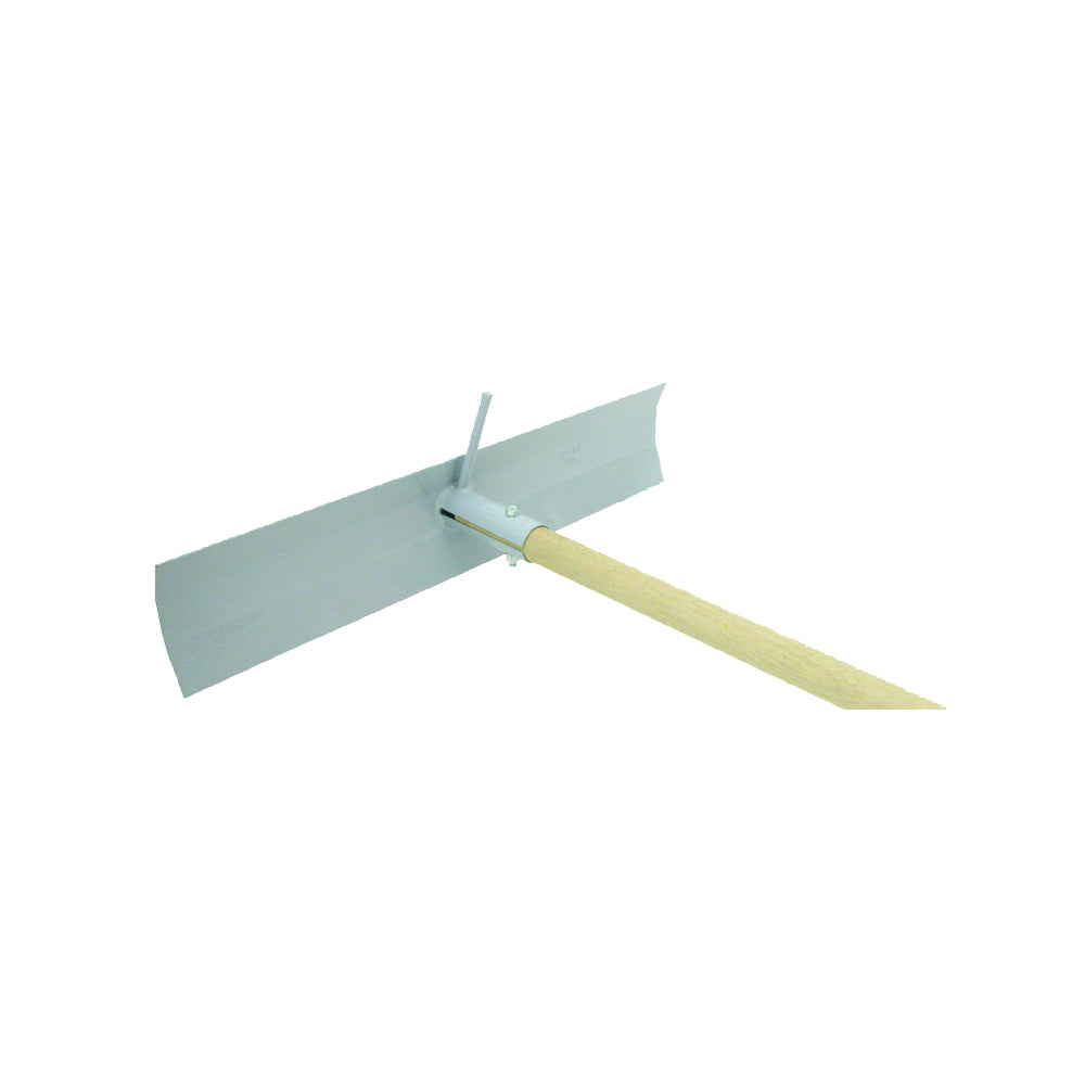 Marshalltown CM419 Pul-Krete with Handle, 19 in L Blade, 4 in W Blade, Steel Blade, Contour-Grip Handle, Hardwood Handle