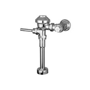 Zurn Z6001-WS1-YB-YC Diaphragm Flush Valve, Chrome, Manual Actuator, For: 1-1/4 in gal Urinals