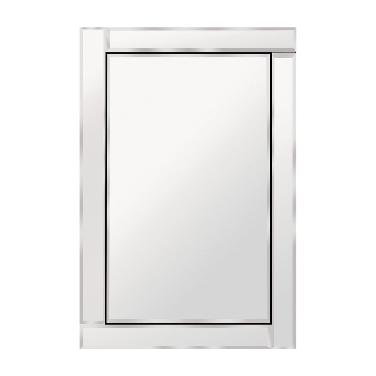 RENIN 200240 Brazing Frameless Fashion Mirror, 31 in W, 24 in H