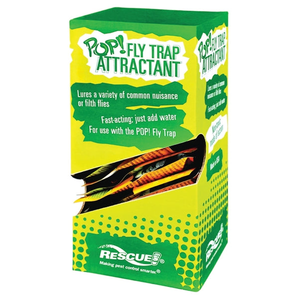 RESCUE POP! PFTA-DB12 Fly Trap, Solid, Musty, 1.45 oz Refill Pack