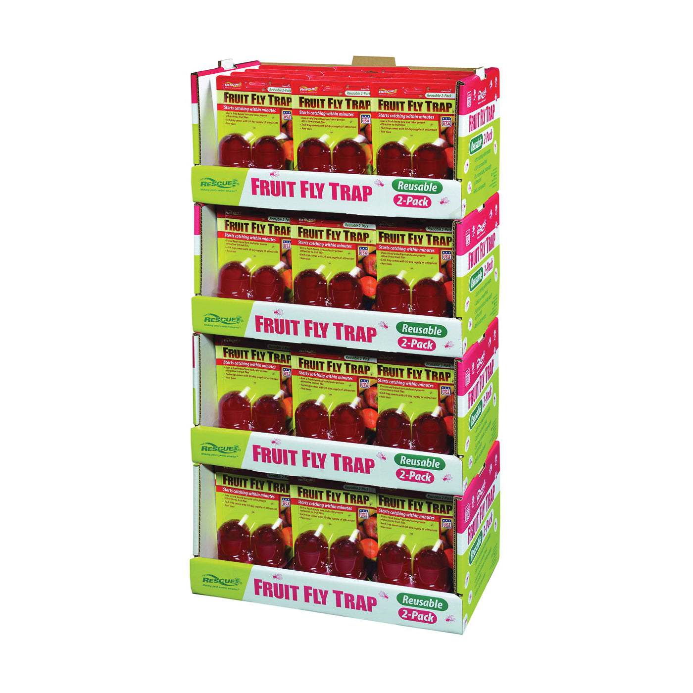 RESCUE FFTR2-FD48 Fruit Fly Trap