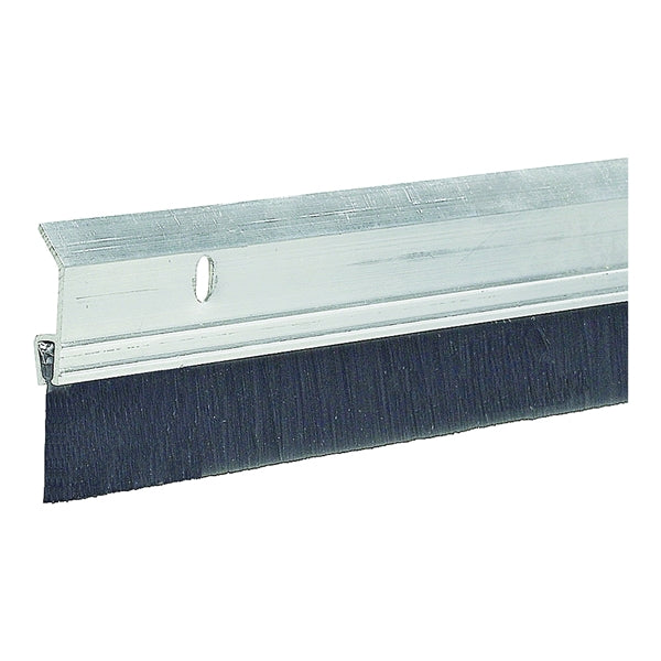 Frost King SB36 Door Sweep, 36 in L, 2 in W, Aluminum Flange