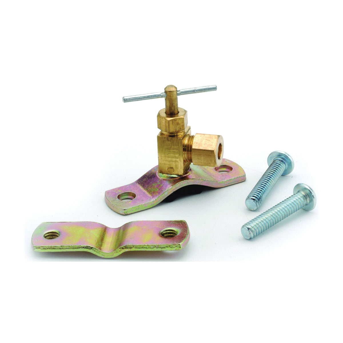 Anderson Metals 7104SCSD Series 759199-04 Saddle Valve, 1/4 in Connection, Brass Body