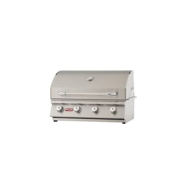 BULL OUTLAW 26039 Gas Grill Head, 60000 Btu BTU, Natural Gas, 4 -Burner, 210 sq-in Secondary Cooking Surface