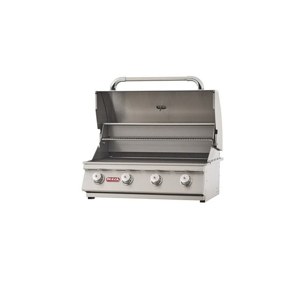 BULL OUTLAW 26039 Gas Grill Head, 60000 Btu BTU, Natural Gas, 4 -Burner, 210 sq-in Secondary Cooking Surface