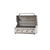 BULL OUTLAW 26039 Gas Grill Head, 60000 Btu BTU, Natural Gas, 4 -Burner, 210 sq-in Secondary Cooking Surface