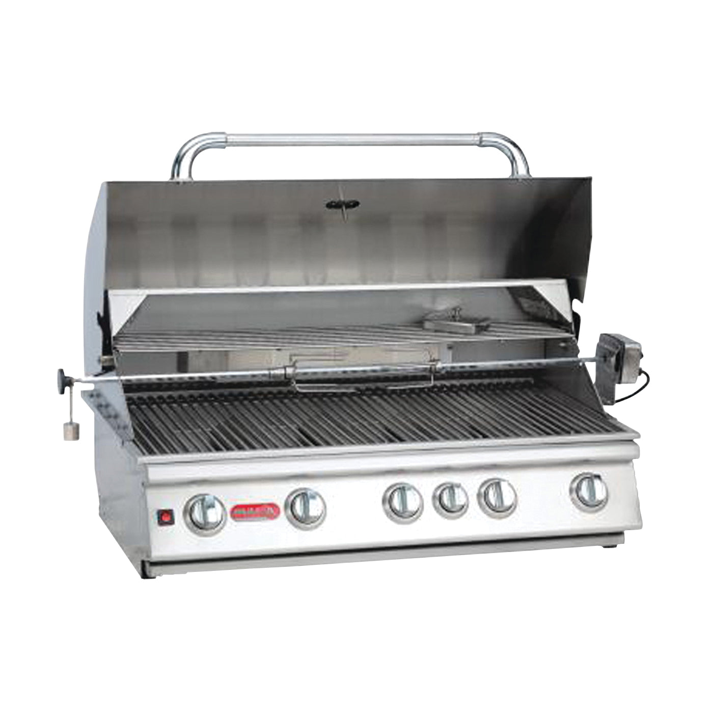 BULL Brahma 57568 Gas Grill Head, 90000 Btu BTU, LP, 5 -Burner, 266 sq-in Secondary Cooking Surface