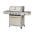 BULL 79003 Gas Grill, 12000 Btu BTU, 4 -Burner, Stainless Steel Body, Cream