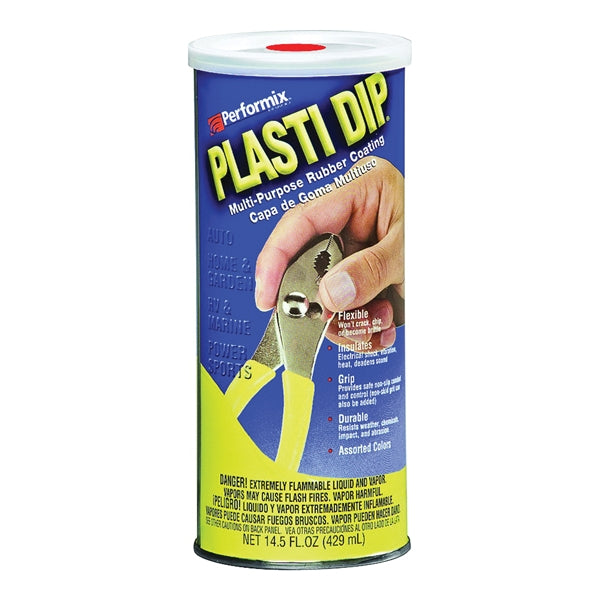 Plasti Dip 11601-6 Rubberized Coating Red, Red, 14.5 oz, Can