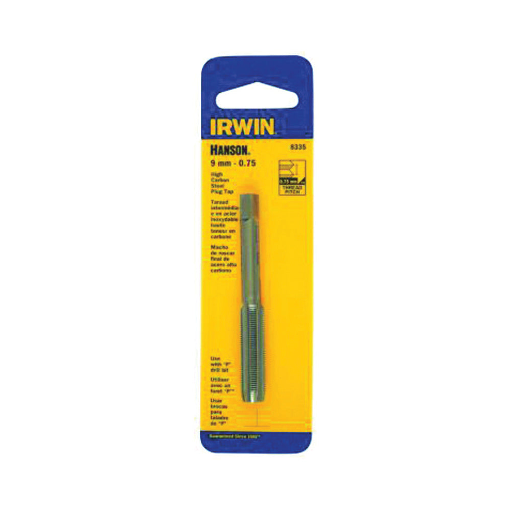 IRWIN 8343 Thread Tap, 12 mm- 1.5 Thread, Plug Tap Thread, 4-Flute, HCS