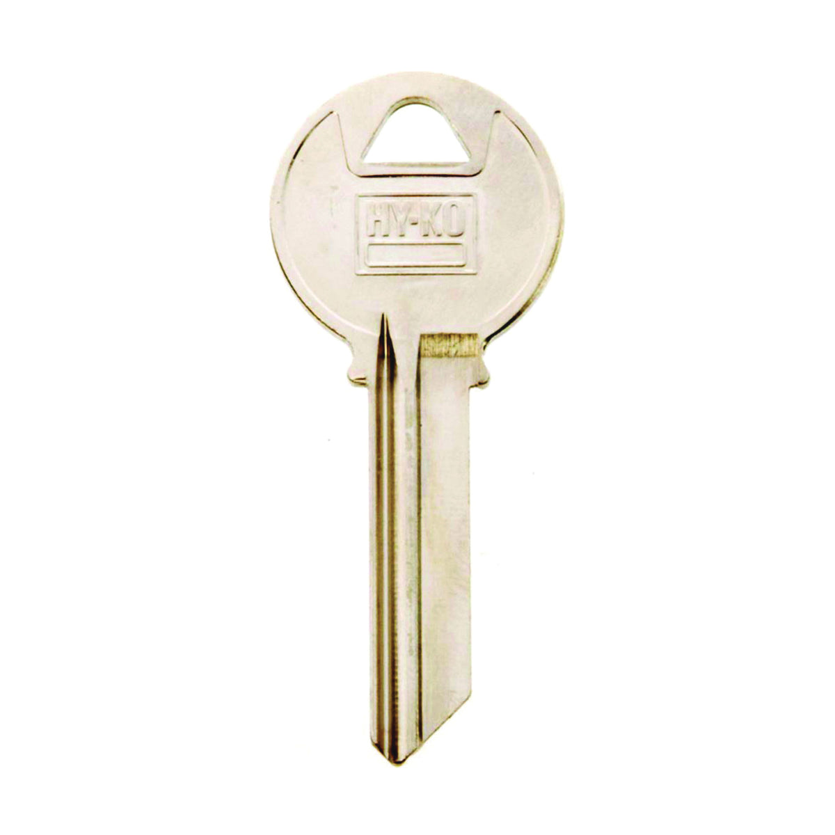 HY-KO 11010Y4 Key Blank, Brass, Nickel, For: Yale Cabinet, House Locks and Padlocks