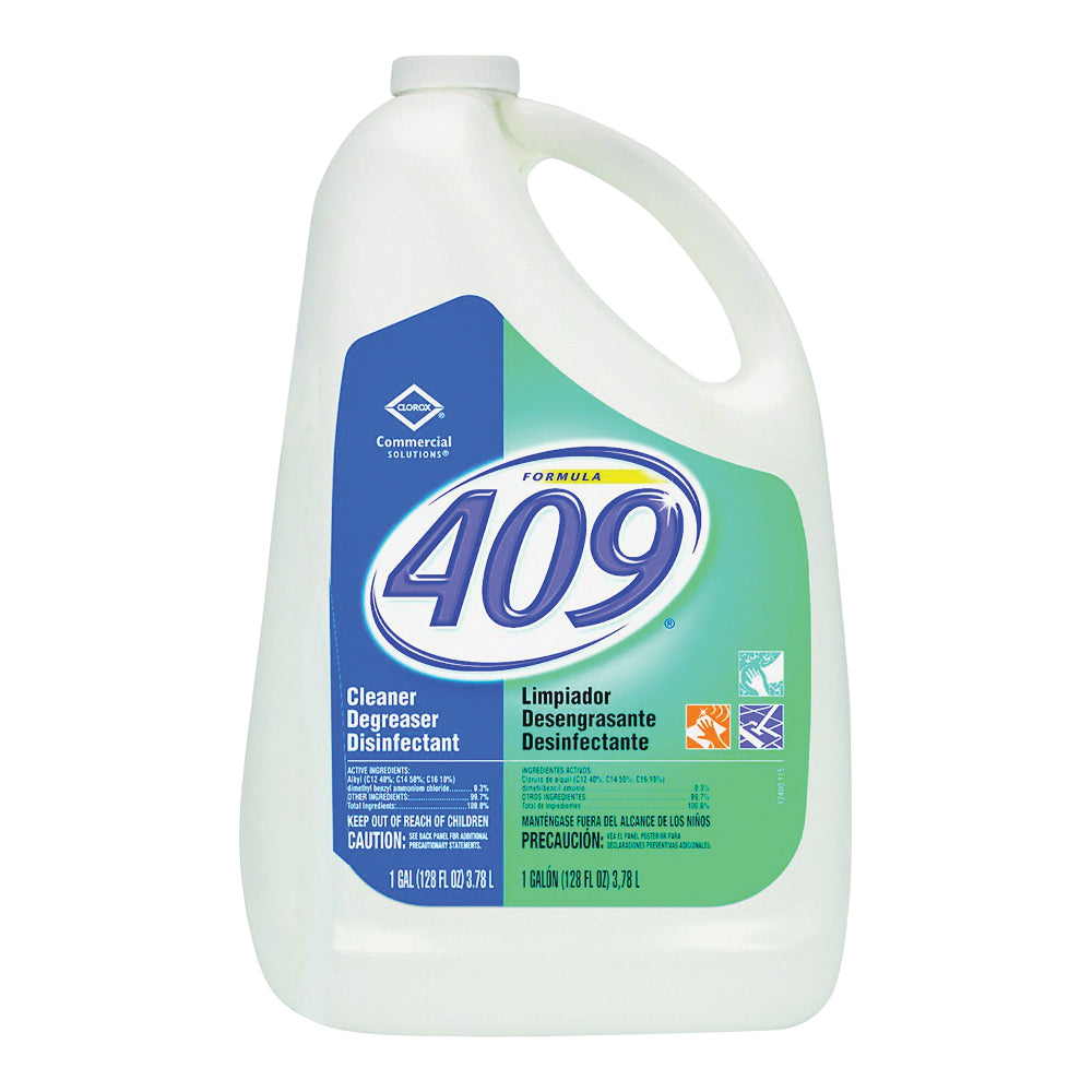 Clorox 35300 Cleaner and Degreaser Disinfectant, 1 gal, Liquid, Citrus, Green