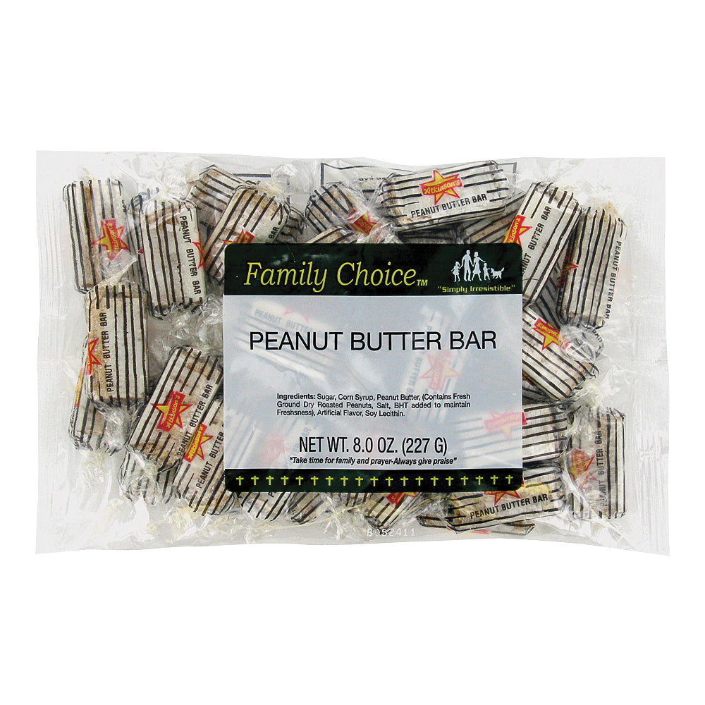 Family Choice 1099 Peanut Butter Bar, 6 oz