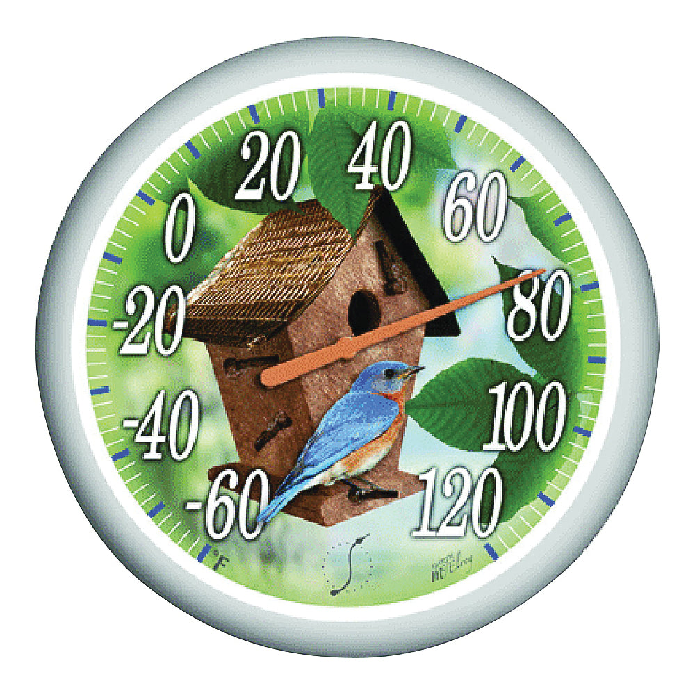 Taylor 90007-62 Thermometer, 13-1/4 in Display, -60 to 120 deg F, Resin Casing