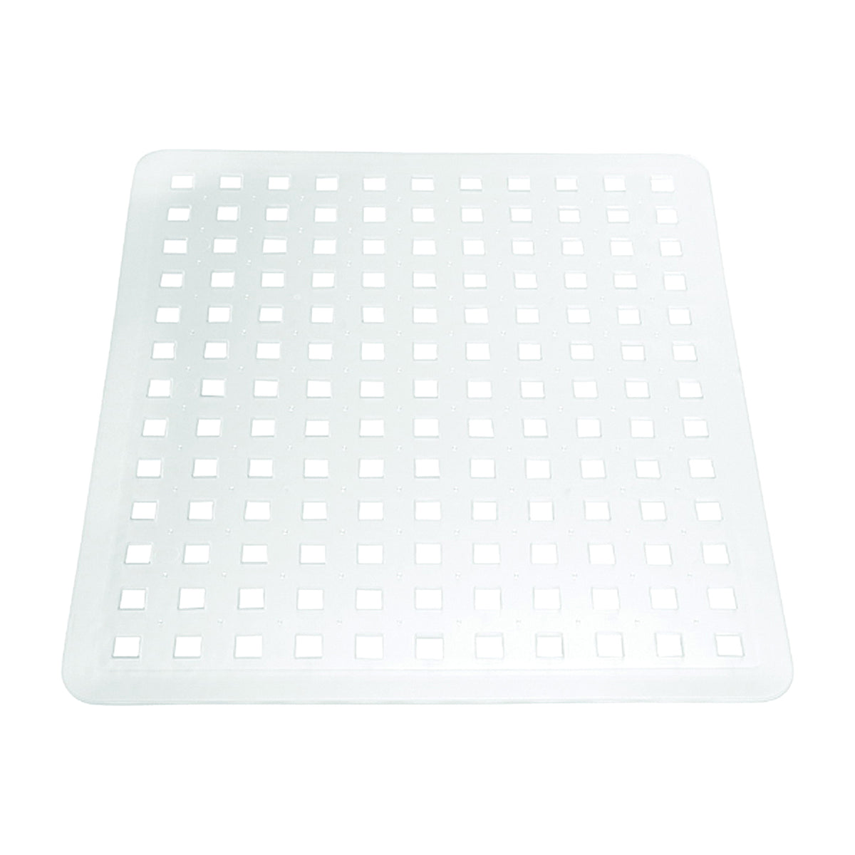 iDESIGN 36600 Sink Mat, 12-1/2 in L, 11 in W, 0.1 in Thick, PVC, Clear