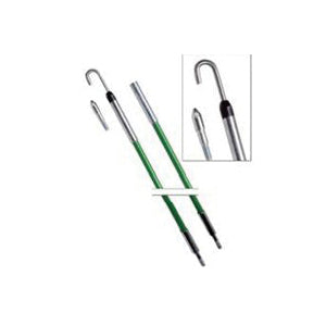 Greenlee Fish Stix Series 540-12 Fish Stick, 4 ft L Tape, Fiberglass Tape, Green Case
