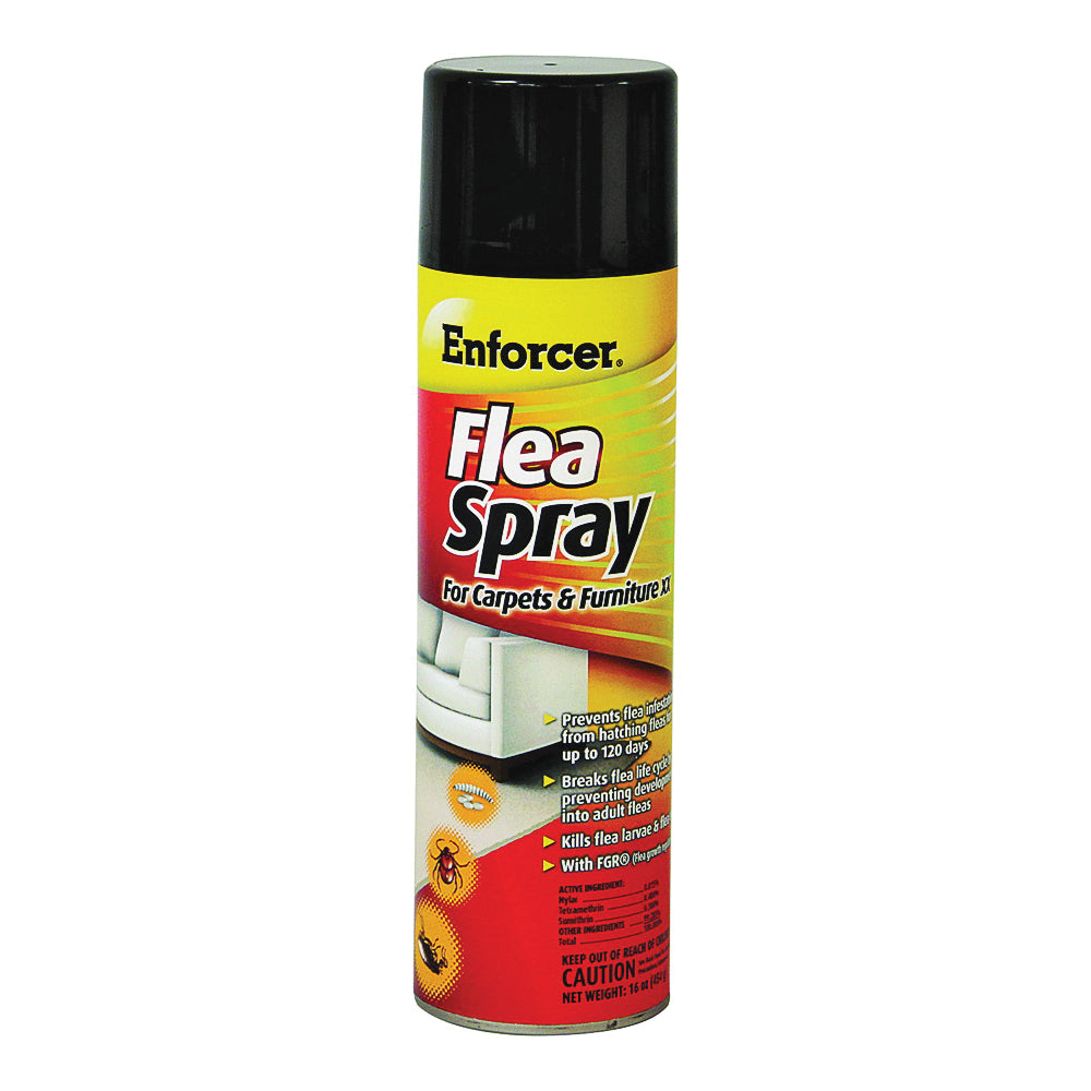 Enforcer ENFS14 Flea Killer, Liquid, Spray Application, 14 oz
