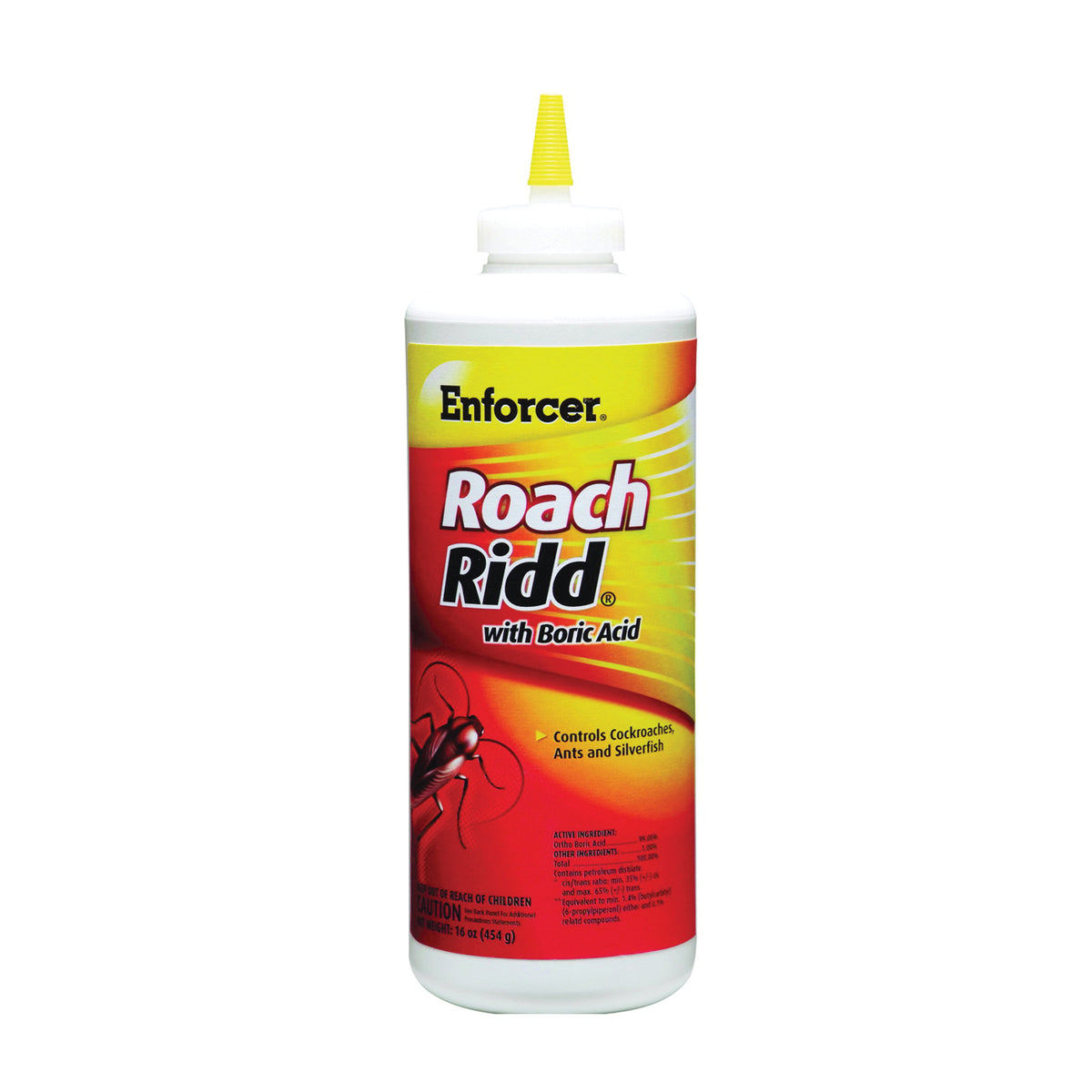Enforcer RR16 Roach Killer, Crystalline, Liquid, Spray Application, 16 oz Bottle