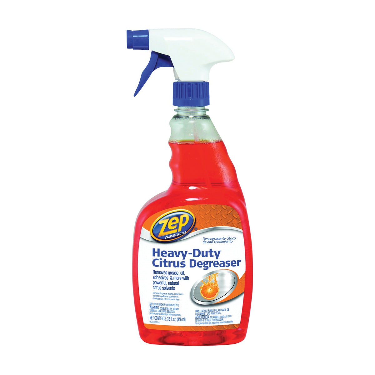 Zep ZUCIT32 Degreaser, 1 qt Bottle, Liquid, Characteristic