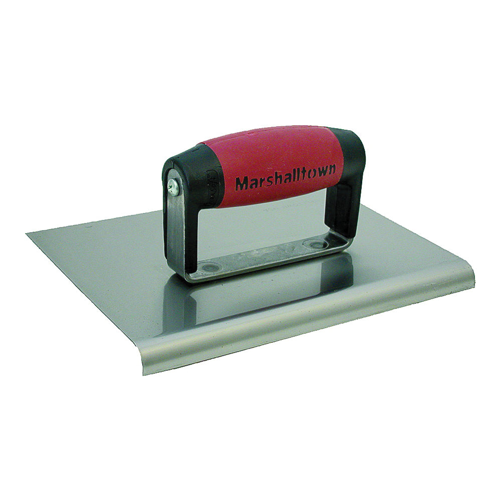 Marshalltown DuraSoft Series 162SSD Hand Edger, 6 in L Blade, 6 in W Blade, Stainless Steel Blade, 1/2 in Lip