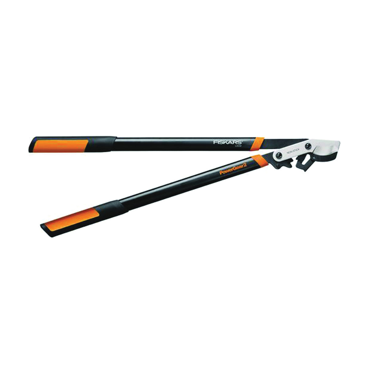 FISKARS 394801-1001 Power Gear Lopper, 2 in Cutting Capacity, Bypass Blade, Steel Blade, Steel Handle, Round Handle
