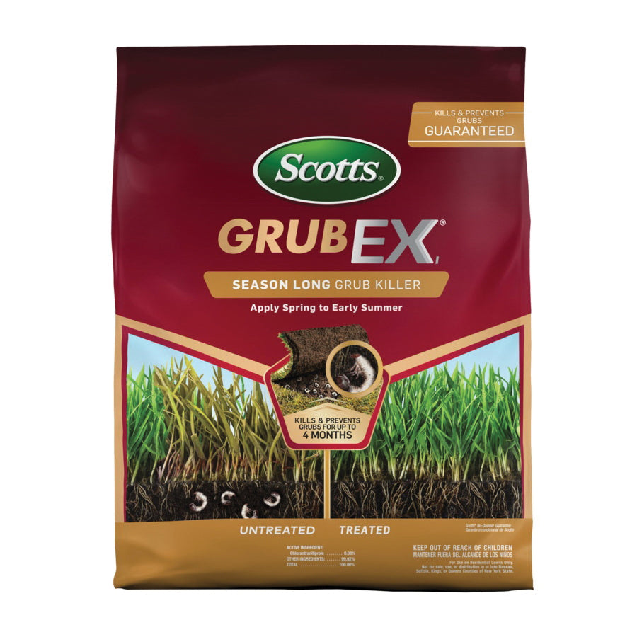 Scotts GrubEx 99610 Grub Killer, Granule, Outdoor, 30.25 lb Bag