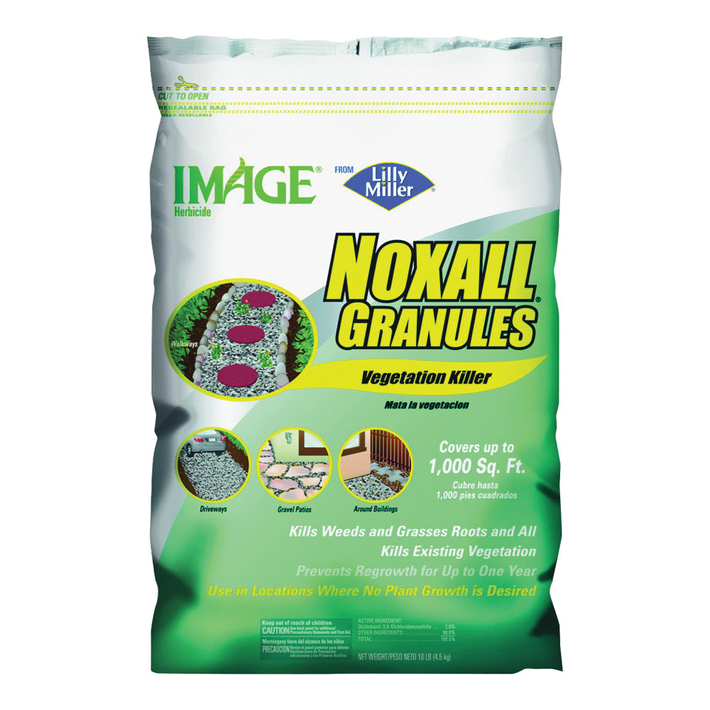 Image 100502581 Noxall Vegetation Killer, Granular, Brown/White, 10 lb Bag