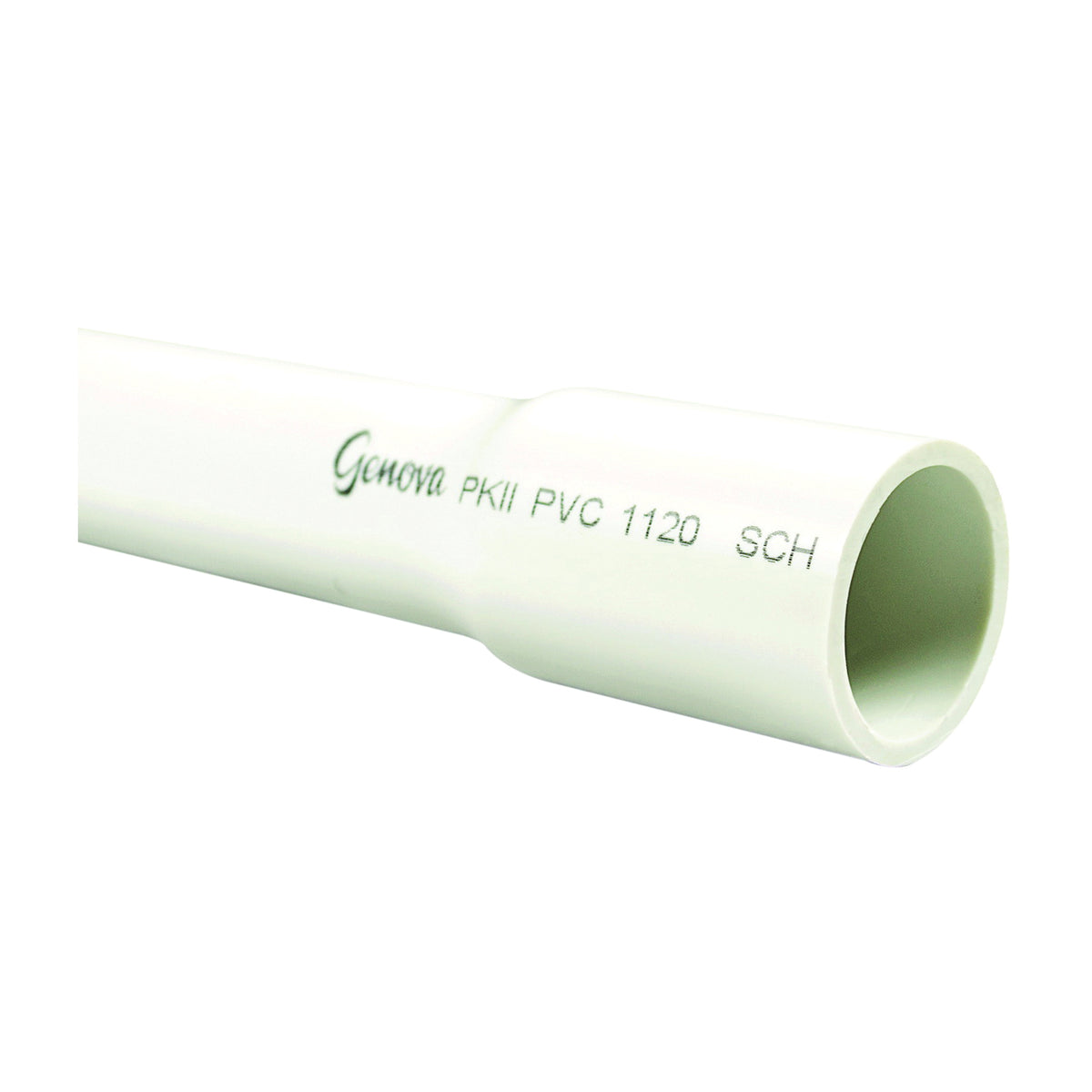 GENOVA 300117 Pipe, 1-1/4 in, 20 ft L, SCH 40 Schedule