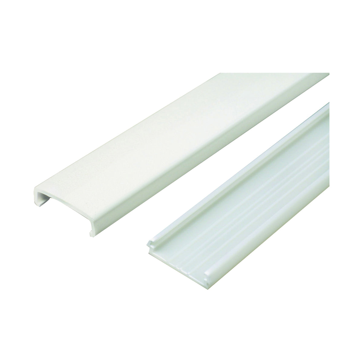 Wiremold NMW NM1 Raceway Wire Channel, 60 in L, 1-5/16 in W, 1 -Channel, Plastic, Ivory