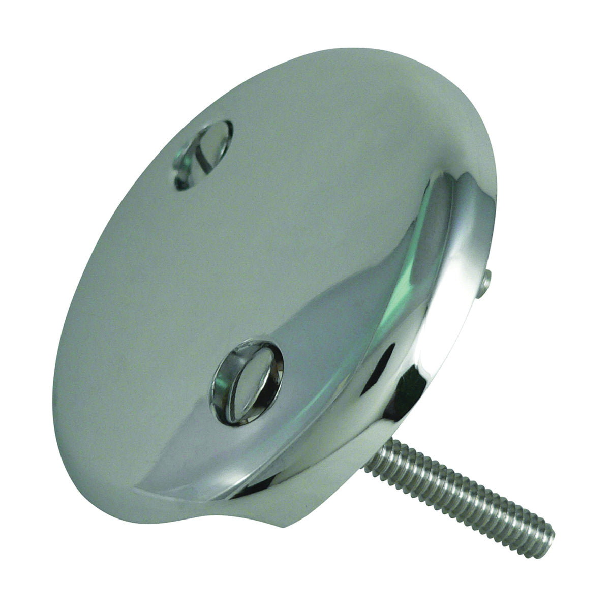 Plumb Pak PP826-11 Overflow Tub Face Plate, Chrome, For: Bath Drains