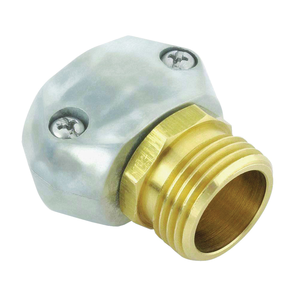 Gilmour 01MZ Hose Mender, 5/8 x 3/4 in, Male, Zinc