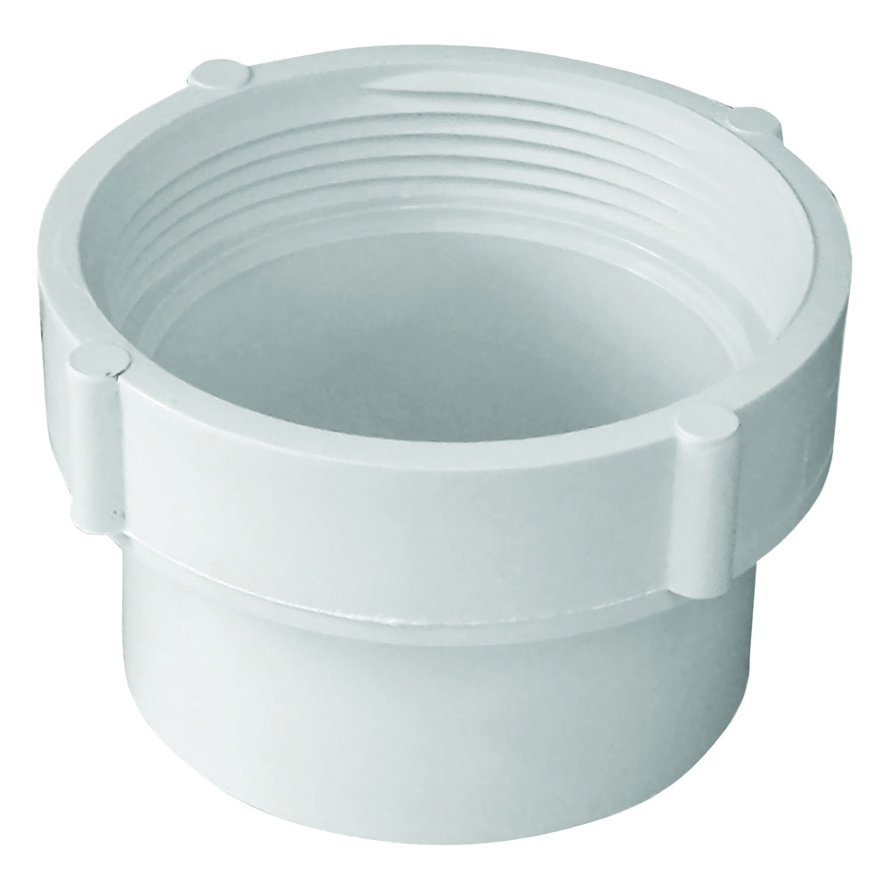 GENOVA 41659 Fitting Cleanout Body, 6 in, Spigot x FIP, PVC, SCH 40 Schedule