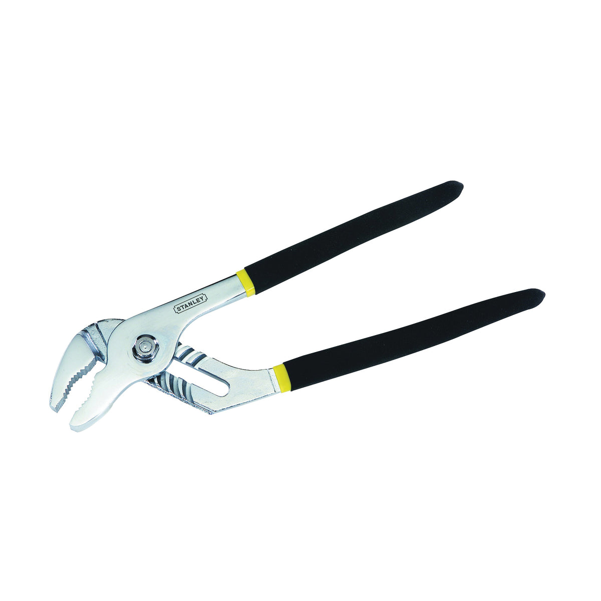 STANLEY 84-109 Joint Plier, 8 in OAL, 1 in Jaw Opening, Black Handle, Cushion-Grip Handle