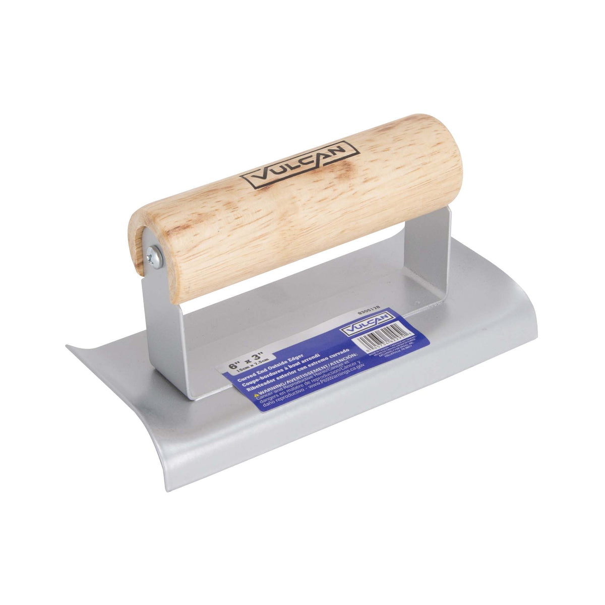 Vulcan Concrete Hand Groover, 6 in L Blade, 3 in W Blade