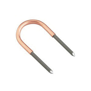 DAHL 9170 U-Clip, 1/2 in Opening, Copper