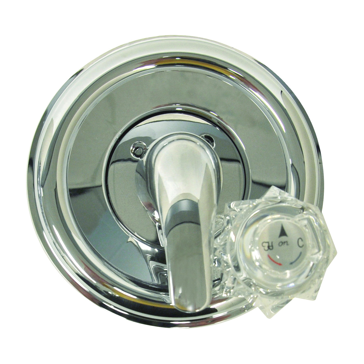 Danco 10003 Faucet Trim Kit, Plastic/Stainless Steel, Chrome Plated, For: Delta Tub/Shower Faucets