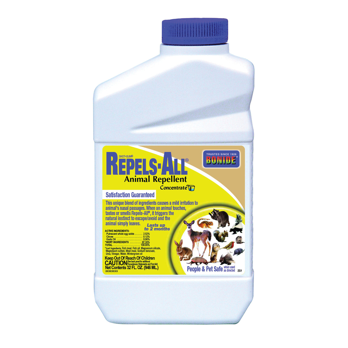 Bonide 237 Animal Repellent Bottle, Concentrate