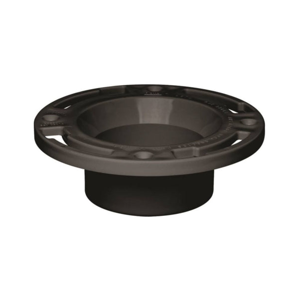 Oatey 43506 Closet Flange, 3 in Connection, ABS, For: 3 in SCH 40 DWV Pipes