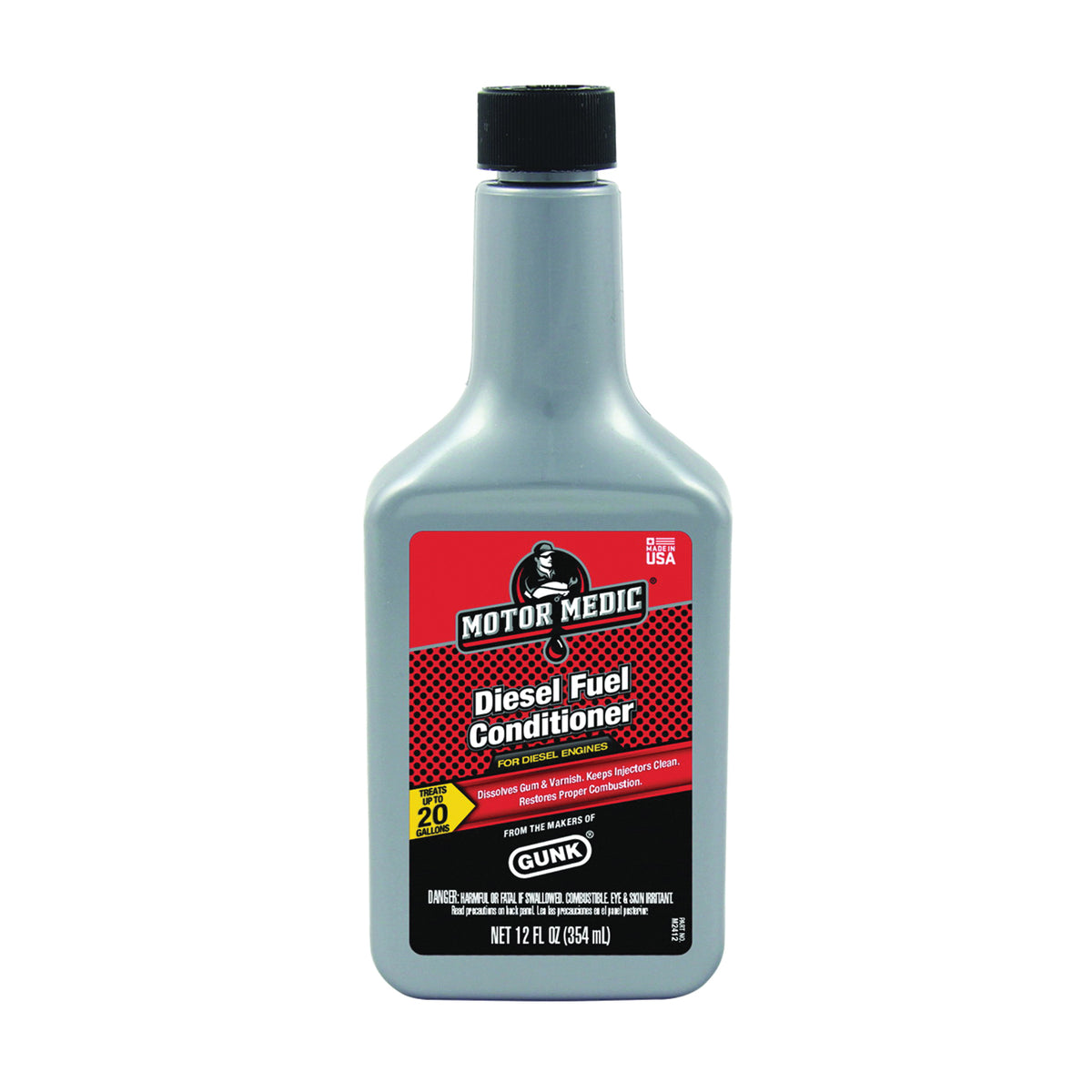 GUNK M2412 Fuel Conditioner, 12 oz Bottle