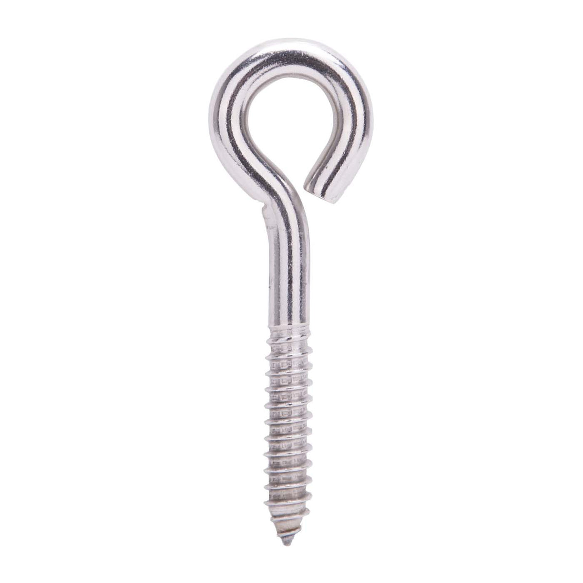 ProSource LR264 Lag Eye Bolt, 11 mm Thread, Screw Thread, 2 in L Thread, 1-7/16 in Dia Eye, 722 lb Working Load