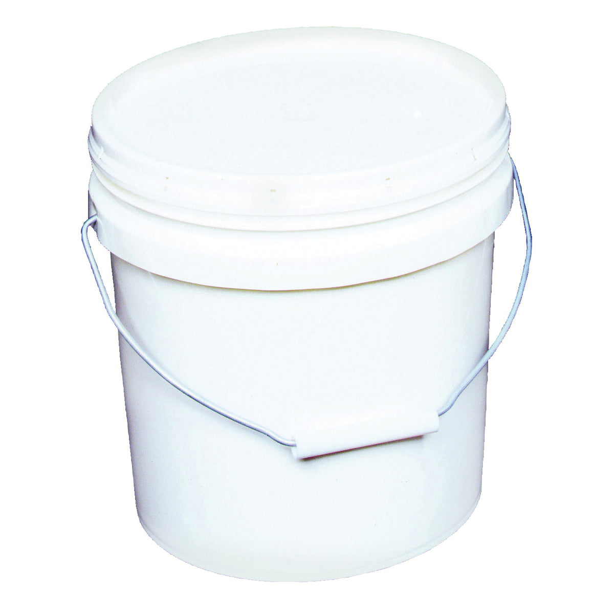 ENCORE Plastics 20256 Paint Pail, 2 gal Capacity, HDPE, White