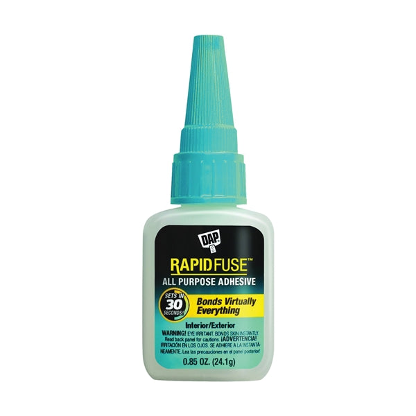 DAP 00155 Adhesive, Clear, 0.85 oz Bottle