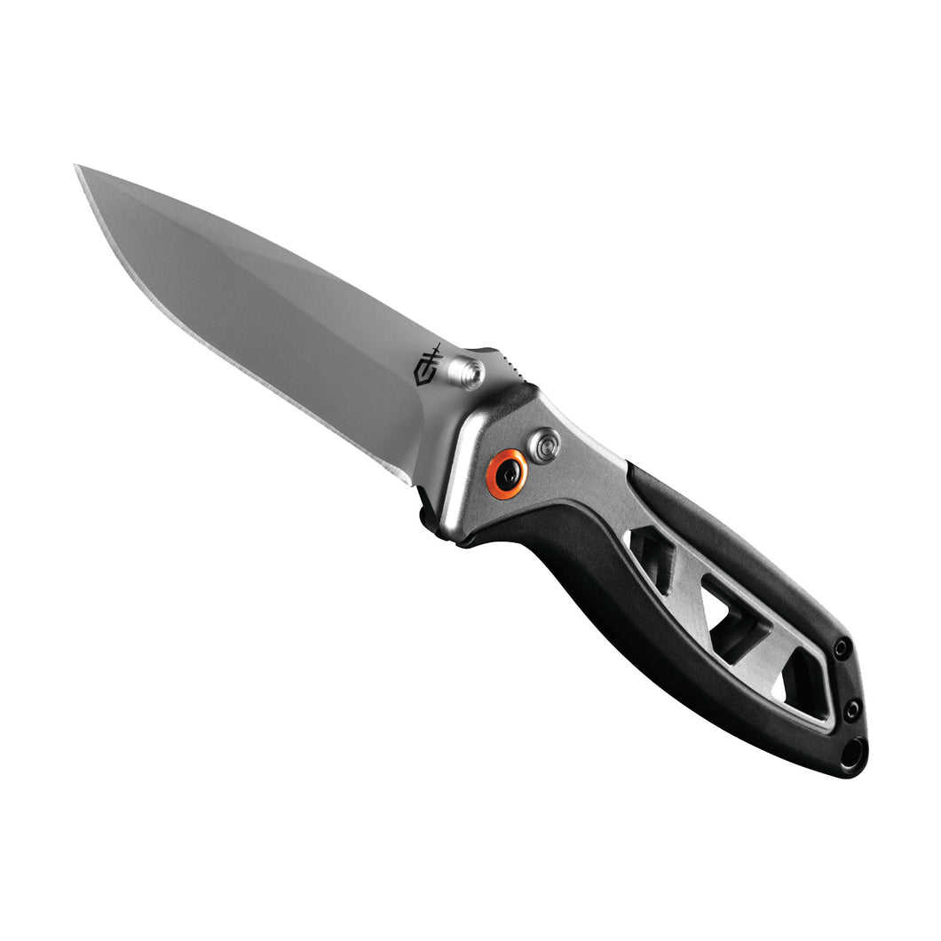 GERBER 31-001761 Folding Knife, 3 in L Blade, 7Cr17 Stainless Steel Blade, 1-Blade, Soft-Grip Handle
